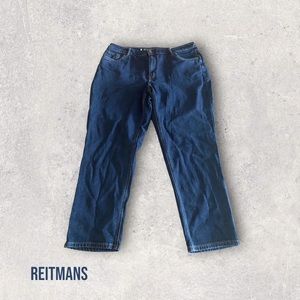 4/$20🌿NWT Reitman’s tapered cotton denim jeans